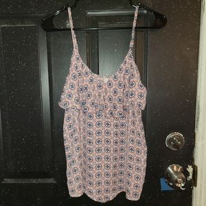 Cute ruffle tank top